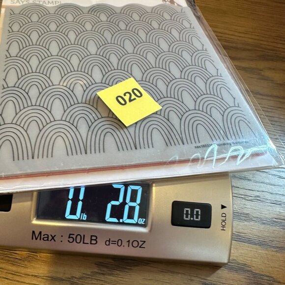 Simon Says Stamp Repeating Rainbows 6x6 Cling Stamp SSS102339 USA Retired - Picture 9 of 12